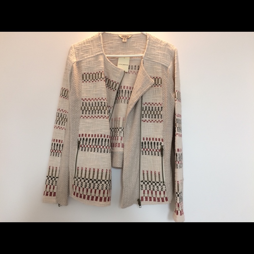 Lucky Brand Zip up jacket